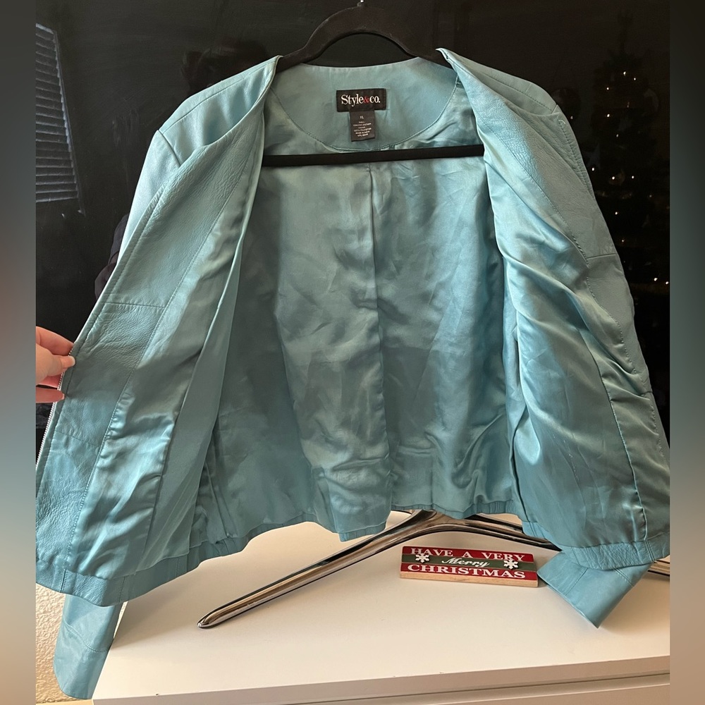 Genuine Leather Jacket - Picture 2 of 7
